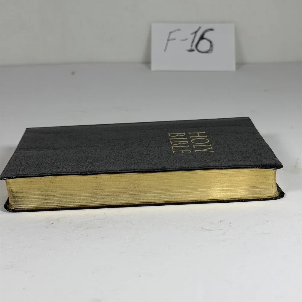 Zondervan KJV Reference Bible Bonded Leather Red Letter Edition F-16